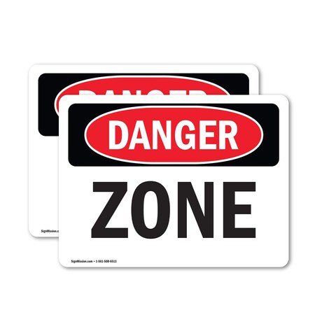 Signmission Safety Culture Sign, 18 in Width, Vinyl Decal, Rectangle OS-2PACK-DS-D-1218-L-1980